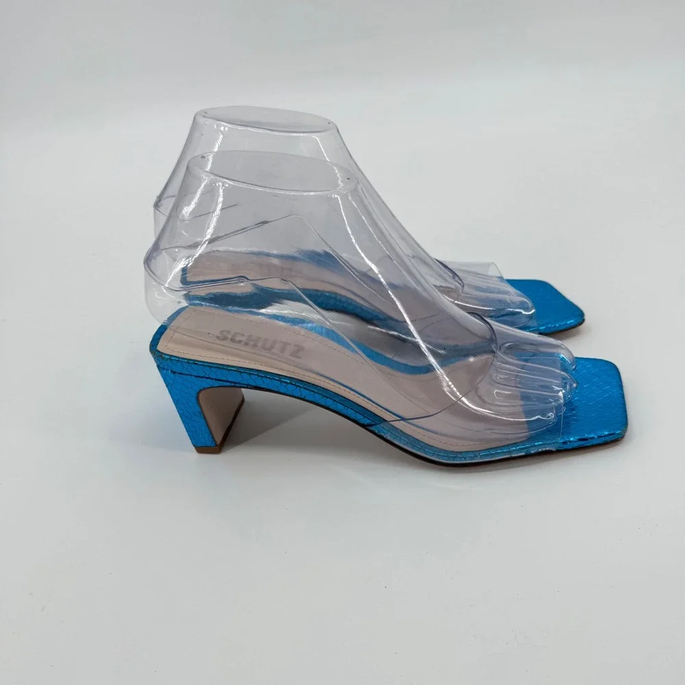 SCHUTZ slide sandals